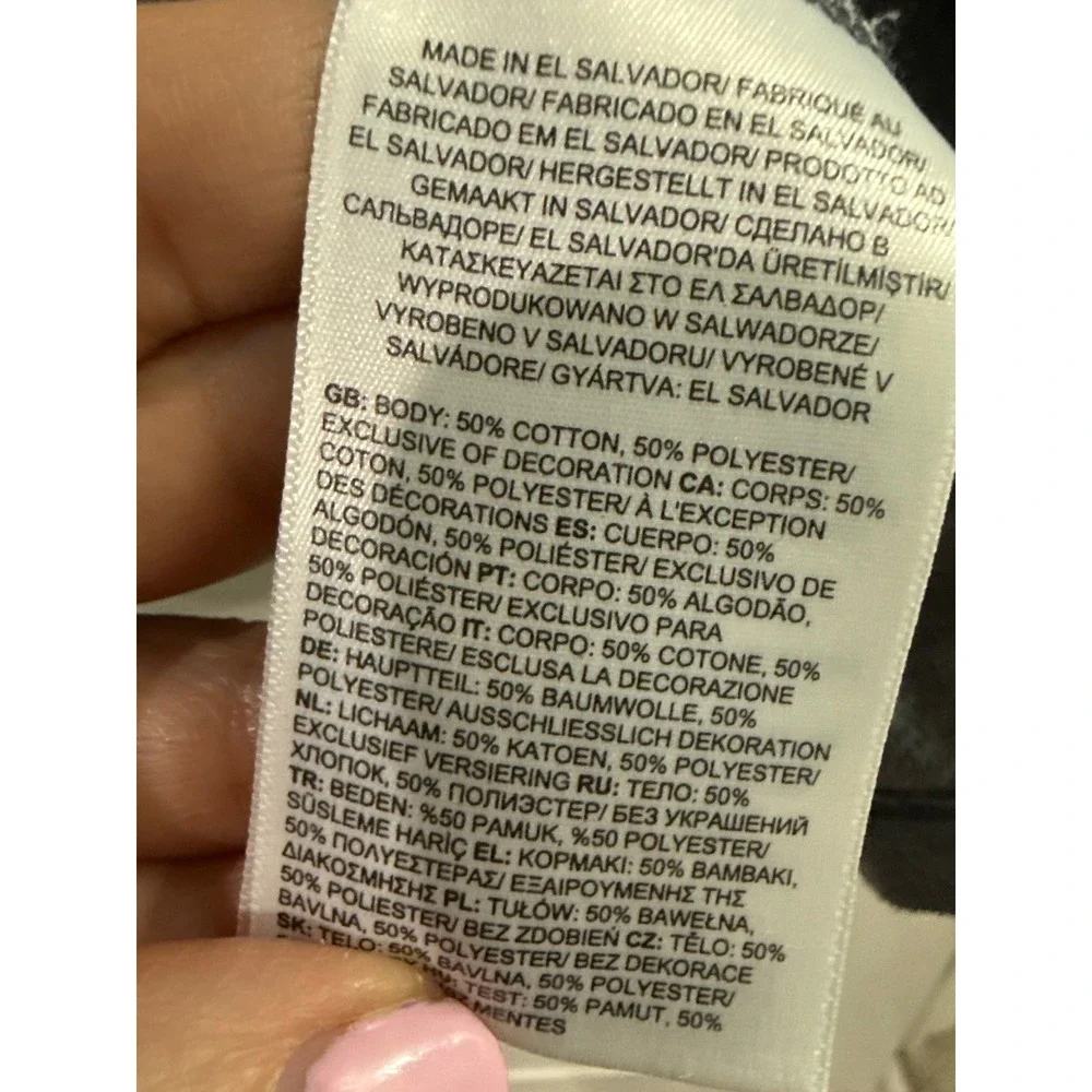 The North Face Mens XXL Grey Circular Design Long Sleeve Graphic T-Shirt Logo - Picture 4 of 5